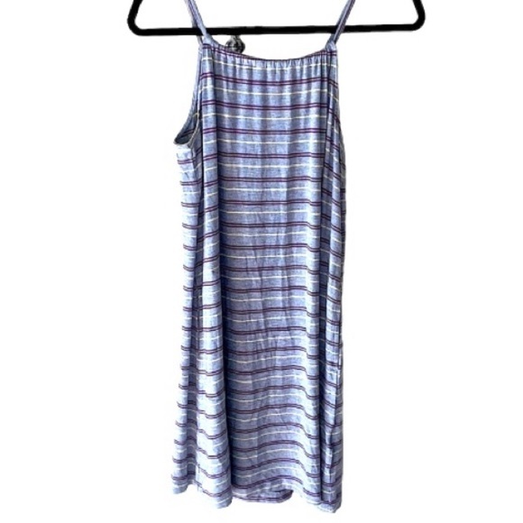 Alfani nightgown super soft xs has pockets NEW striped pajamas - Picture 1 of 6